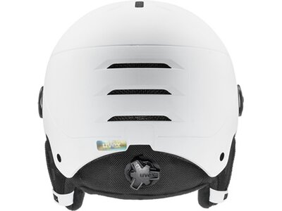 UVEX Kinder Helm rocket jr visor Schwarz