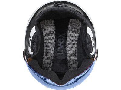 UVEX Kinder Helm rocket jr visor Schwarz