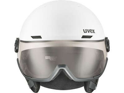 UVEX Herren Helm wanted visor pro V Weiß