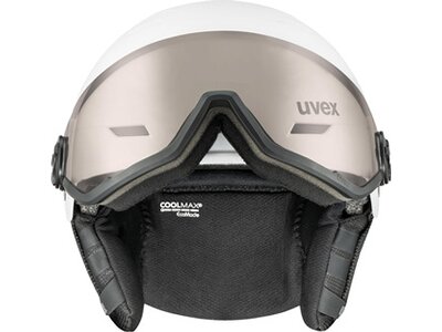 UVEX Herren Helm wanted visor pro V Weiß