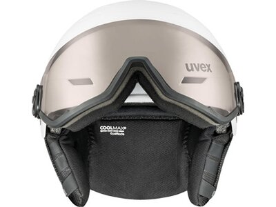 UVEX Herren Helm uvex wanted visor pro V Weiß