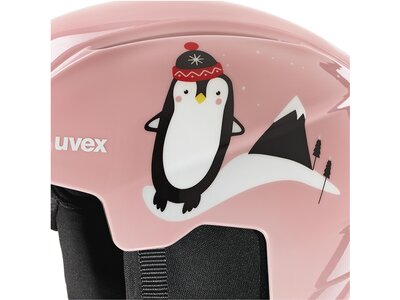 UVEX Kinder Helm viti set Pink