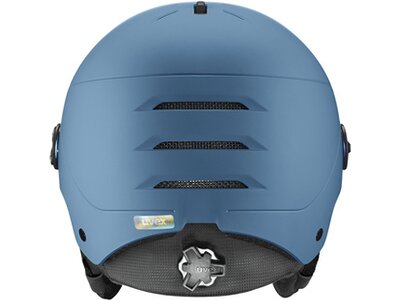 UVEX Herren Helm wanted visor Blau