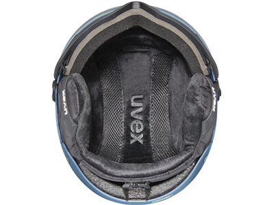 UVEX Herren Helm wanted visor Blau