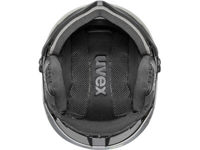UVEX Herren Helm wanted visor pro V Schwarz