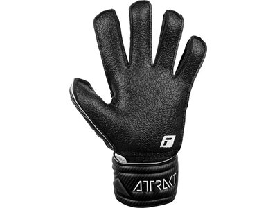 REUSCH Kinder Torwarthandschuhe Attrakt Resist Finger Support Junior Schwarz