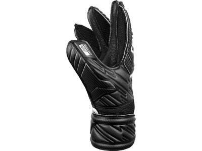 REUSCH Kinder Torwarthandschuhe Attrakt Resist Finger Support Junior Schwarz