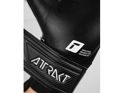 REUSCH Kinder Torwarthandschuhe Attrakt Infinity Finger Support Junior Schwarz