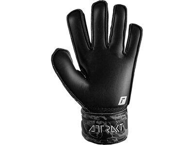 REUSCH Kinder Torwarthandschuhe Attrakt Solid Finger Support Junior schwarz