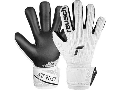 REUSCH Torwarthandschuhe Attrakt Freegel Silver Weiss