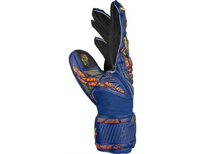 REUSCH Kinder Torwarthandschuhe Attrakt Infinity Finger Support Junior Blau