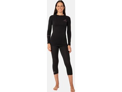 REUSCH Damen Unterwäschenset Reusch Underwear Set Lady 3/4 Pants Schwarz