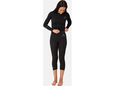 REUSCH Damen Unterwäschenset Reusch Underwear Set Lady 3/4 Pants Schwarz