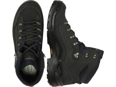 LOWA Herren Multifunktionsstiefel Herren Trekkingschuhe Renegade S Mid GTX M´s Grau