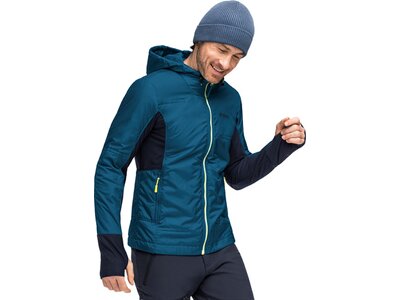 MAIER SPORTS Herren Jacke Caurus Isolationsjacke Blau