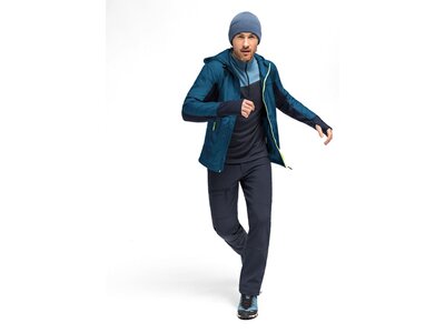 MAIER SPORTS Herren Jacke Caurus Isolationsjacke Blau