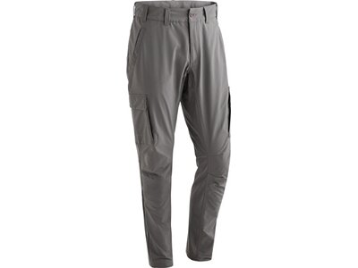 MAIER SPORTS Herren Hose Fenit (kurz) Grau