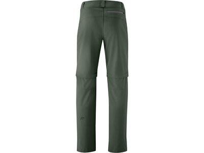 MAIER SPORTS Herren Hose Latit Zip Off Grau