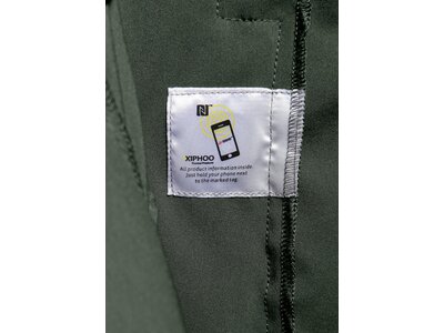 MAIER SPORTS Herren Hose Latit Zip Off Grau