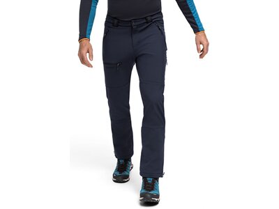 MAIER SPORTS Herren Hose Adakit M He-Hose el. Softsh. (kurz) Blau