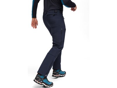 MAIER SPORTS Herren Hose Adakit M He-Hose el. Softsh. (kurz) Blau