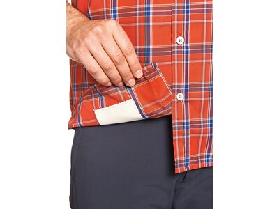 MAIER SPORTS Herren Hemd Lorensis S/S Rot