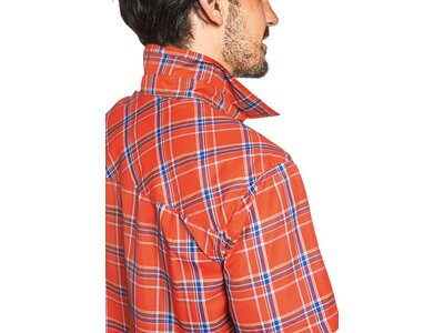 MAIER SPORTS Herren Hemd Lorensis S/S Rot