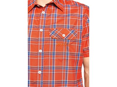MAIER SPORTS Herren Hemd Lorensis S/S Rot