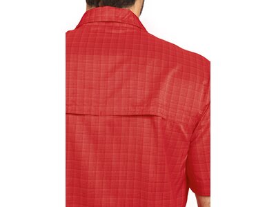 MAIER SPORTS Herren Hemd Mats S/S Rot