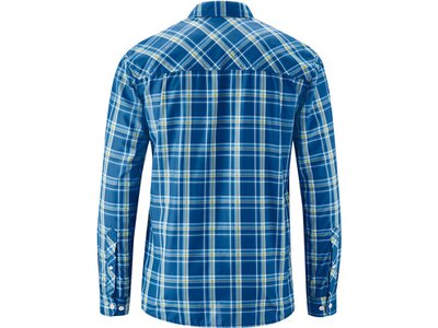MAIER SPORTS Herren Hemd Lorensis Blau