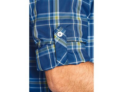 MAIER SPORTS Herren Hemd Lorensis Blau