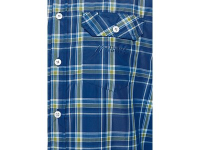 MAIER SPORTS Herren Hemd Lorensis Blau