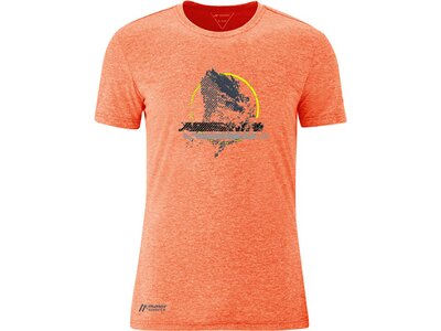 MAIER SPORTS Herren Shirt Myrdal Sun 1/2 Arm Braun