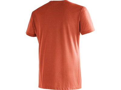 MAIER SPORTS Herren Shirt Burgeis 17 1/2 Arm Rot