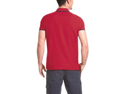 MAIER SPORTS Herren Polo Comfort Rot