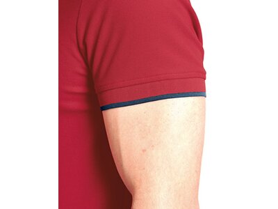 MAIER SPORTS Herren Polo Comfort Rot