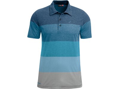 MAIER SPORTS Herren Poloshirt Malbay Polo Blau