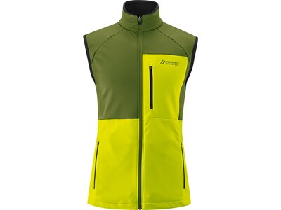 MAIER SPORTS Herren Weste Venabu Softshellweste Gelb