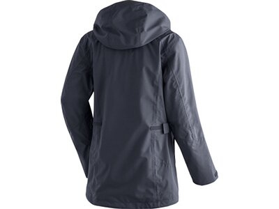 MAIER SPORTS Damen Funktionsjacke Partu Long mTEX Blau