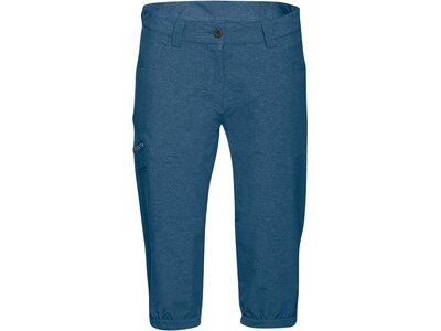 MAIER SPORTS Damen Caprihose Skarn Blau