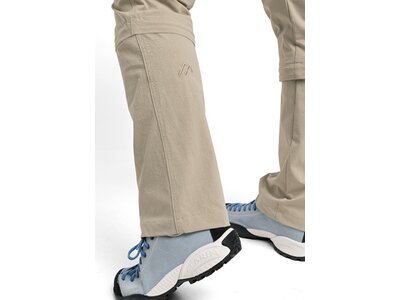 MAIER SPORTS Damen Hose Arolla Da-Zip Off Hose el. Braun