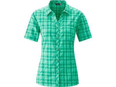 MAIER SPORTS Damen Bluse Jara S/S Grün