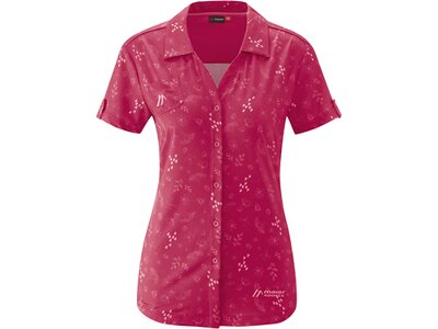 MAIER SPORTS Damen Bluse Lleyn Rot