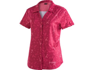 MAIER SPORTS Damen Bluse Lleyn Rot
