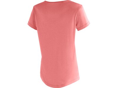 MAIER SPORTS Damen Shirt Horda S/S 1/2 Arm Rot