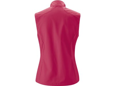 MAIER SPORTS Damen Weste Skanden Vest Softshellweste Rot