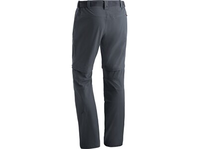 MAIER SPORTS Herren Hose Tajo 2 He-Zip Off Hose el. Grau