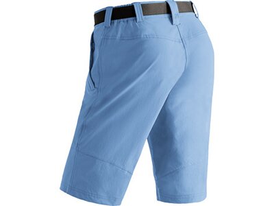 MAIER SPORTS Damen Bermuda Lawa Da-Bermuda long el. Blau