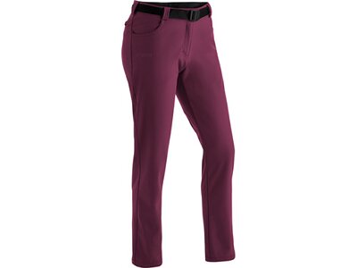 MAIER SPORTS Damen Hose Perlit W Rot