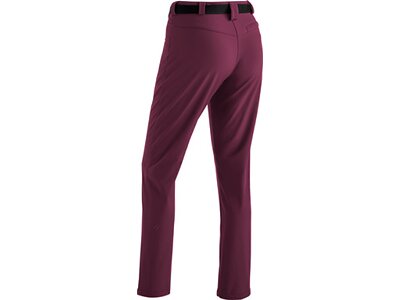 MAIER SPORTS Damen Hose Perlit W (kurz) Rot